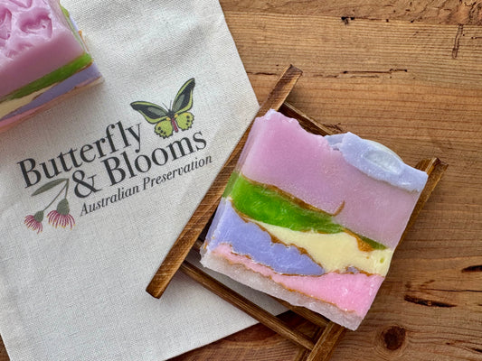 ‘Sparkle Like OPALITE’ Artisan Soap with Holder