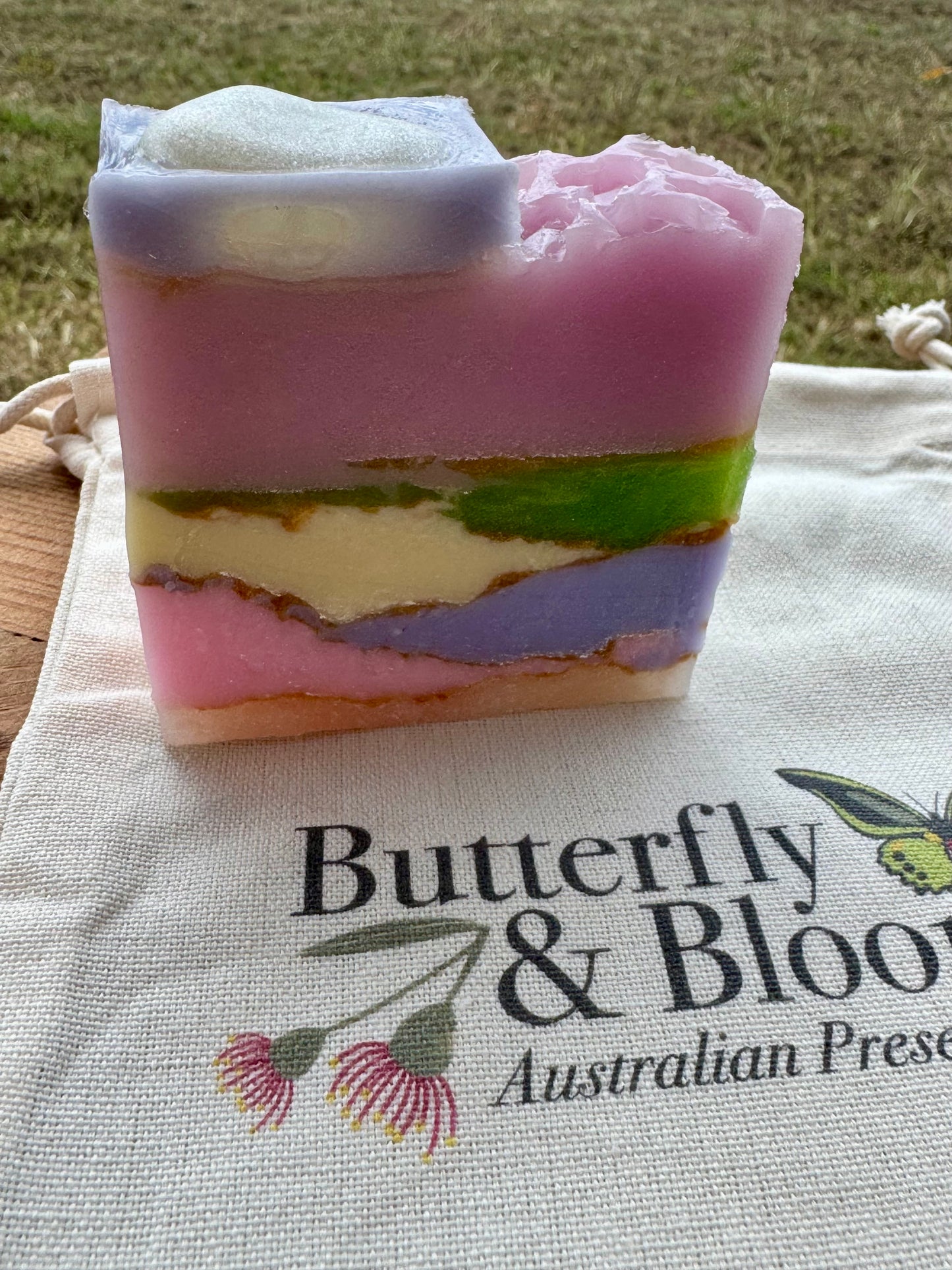 ‘Sparkle Like OPALITE’ Artisan Soap with Holder